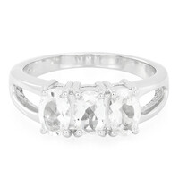 Anello in argento con Berillo Himalayano