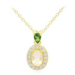 Collana in argento con Opale di Welo