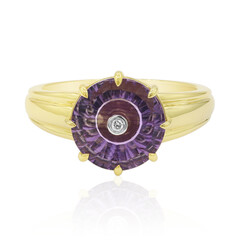 Anello in oro con Ametista (Glenn Lehrer)