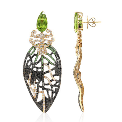 Orecchini in oro con Peridoto (Estée Collection)