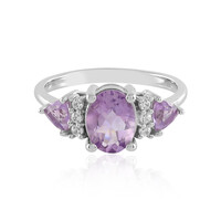 Anello in argento con Ametista