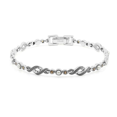Bracciale in argento con Perla di Acqua Dolce