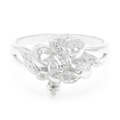 Anello in argento con Diamante