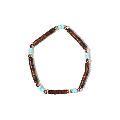 Bracciale con Occhio di Tigre Rosso