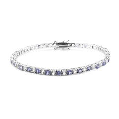 Bracciale in argento con Topazio Bianco