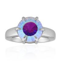 Anello in argento con Quarzo Moonlight