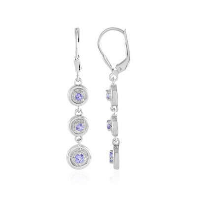 Orecchini in argento con Tanzanite