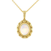 Collana in argento con Opale di Welo