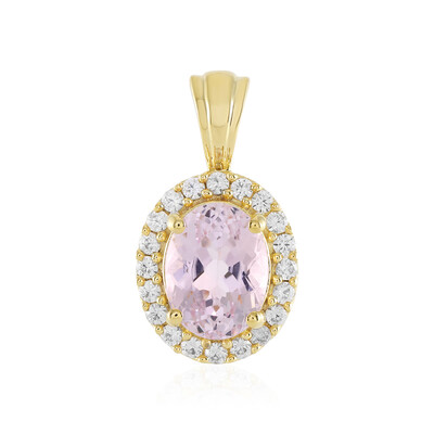 Ciondolo in argento con Kunzite