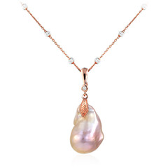 Collana in argento con Perla Ming (TPC)