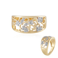Anello in argento con Diamante I3 (J)