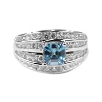 Anello in argento con Zircone Ratanakiri