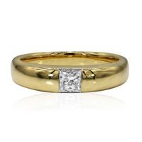 Anello in oro con Diamante IF (D)