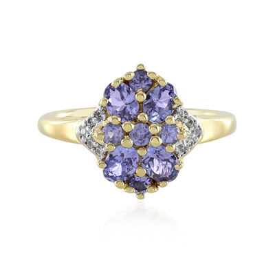 Anello in argento con Tanzanite