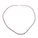 Collana in argento con Diamante Porpora (CUSTODANA)