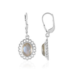 Orecchini in argento con Labradorite