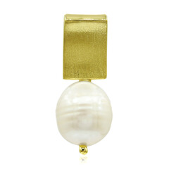 Ciondolo in argento con Perla di Acqua Dolce (TPC)