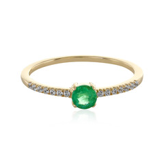 Anello in oro con Smeraldo Russo (Adela Gold)