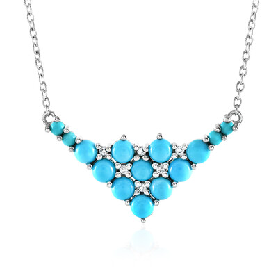 Collana in argento con Turchese Sleeping Beauty