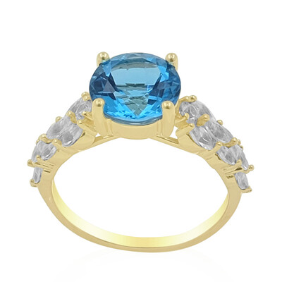 Anello in oro con Topazio Marambaia (de Melo)