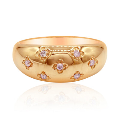 Anello in oro con Diamante Rosa d'Argyle I3 (Mark Tremonti)