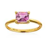 Anello in oro con Diasporo Rosa (AMAYANI)