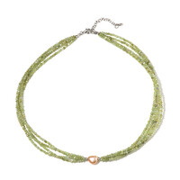 Collana in argento con Perla d'Acqua Dolce Pesca (Riya)