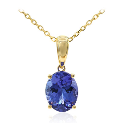 Collana in oro con Tanzanite AAA (CIRARI)