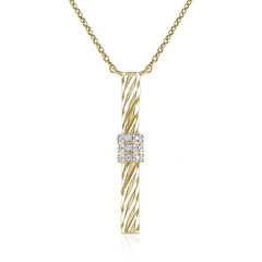 Collana in oro con Zircone (Ornaments by de Melo)