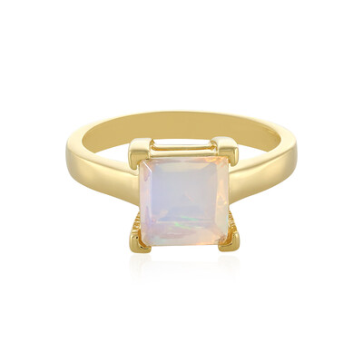 Anello in argento con Opale di Welo