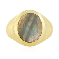 Anello in argento con Labradorite