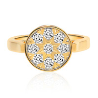 Anello in oro con Diamante IF (D)