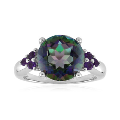 Anello in argento con Quarzo Mistico