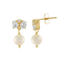 Orecchini in argento con Perla di Acqua Dolce