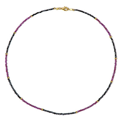 Collana in argento con Fosfosiderite