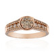 Anello in oro con Diamante Rose de France SI1 di Argyle (Annette)