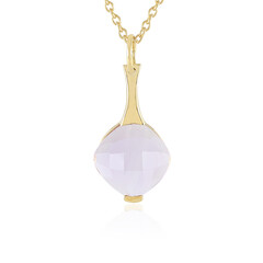 Collana in argento con Ametista Rose de France