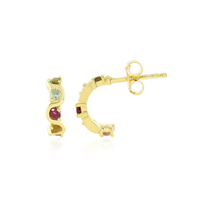 Orecchini in argento con Tormalina