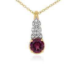Collana in argento con Granato Lindi