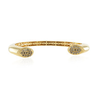 Bracciale in argento con Diamante Cioccolato I2