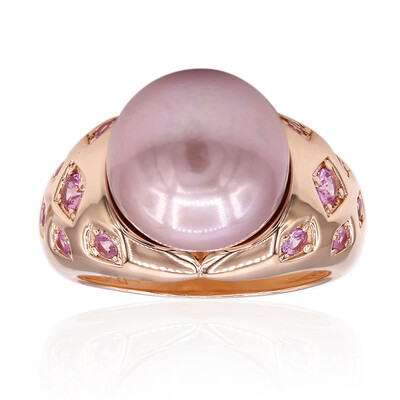 Anello in argento con Perla Ming (TPC)