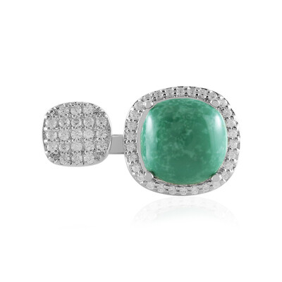 Anello in argento con Turchese Tyrone (Faszination Türkis)