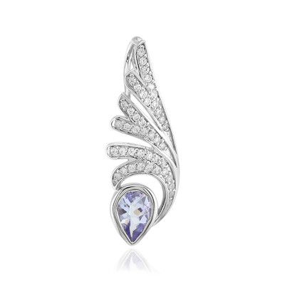 Ciondolo in argento con Tanzanite (non riscaldata) (MONOSONO COLLECTION)