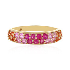 Anello in oro con Zaffiro Rosa (Adela Gold)