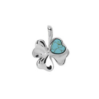 Ciondolo in argento con Turchese