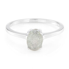 Anello in argento con Labradorite