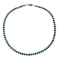 Collana in argento con Smeraldo Zambia (Riya)