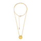 Collana in argento con Ambra Milky Baltica (dagen)