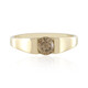 Anello in oro con Diamante Champagne I3