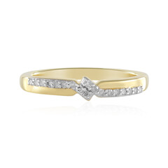 Anello in argento con Diamante I2 (I)